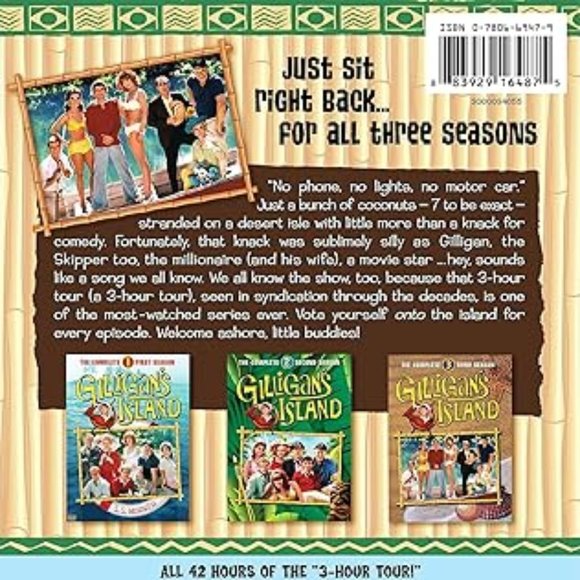 Gilligan's Island: The Complete Series Collection DVD Box Set 2011 New Sealed - Picture 2 of 2